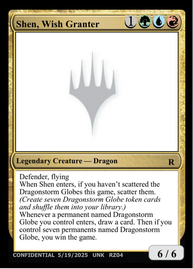 Shen, Wish Granter card front