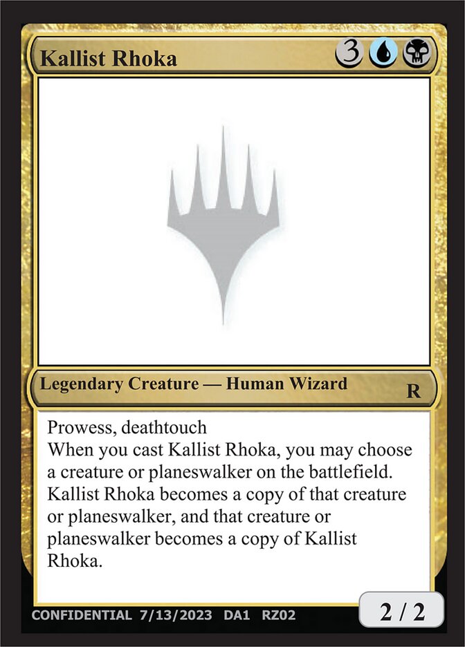 Kallist Rhoka card front