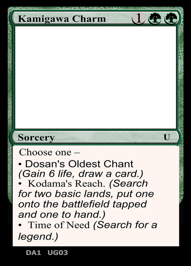 Kamigawa Charm card front