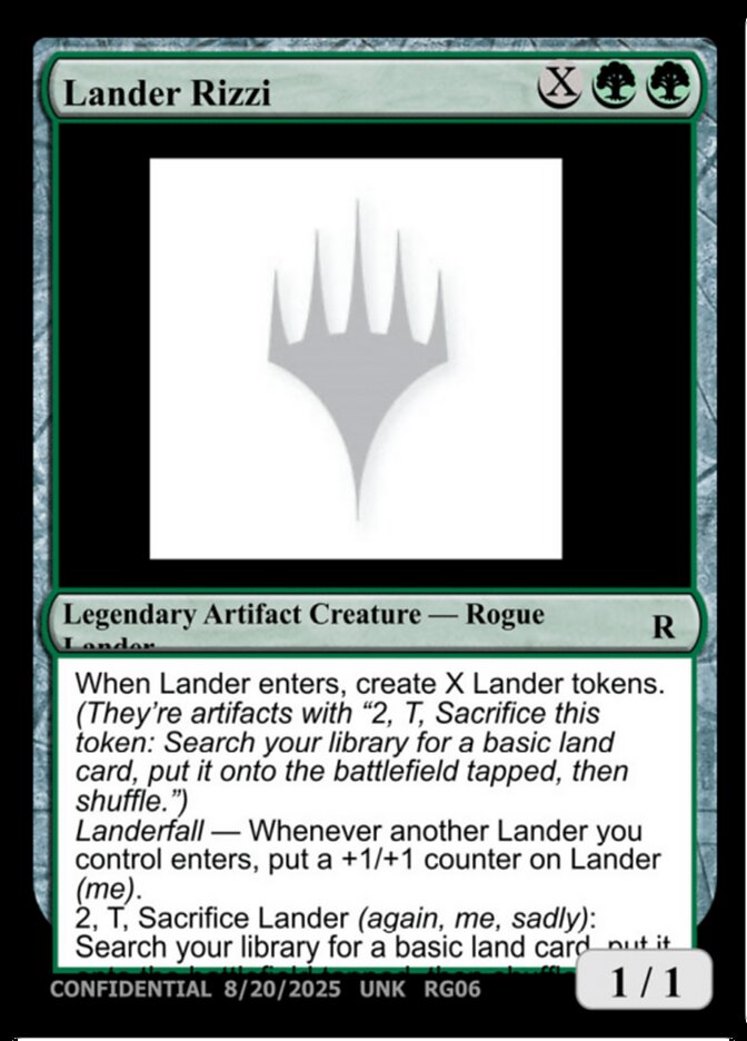Lander Rizzi card front
