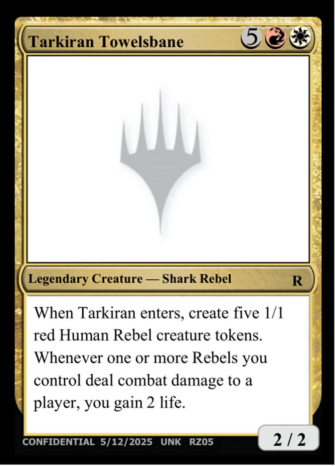 Tarkiran Towelsbane card front