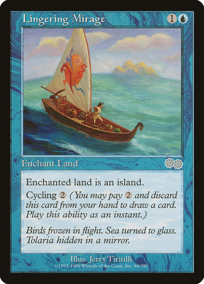 Lingering Mirage card front