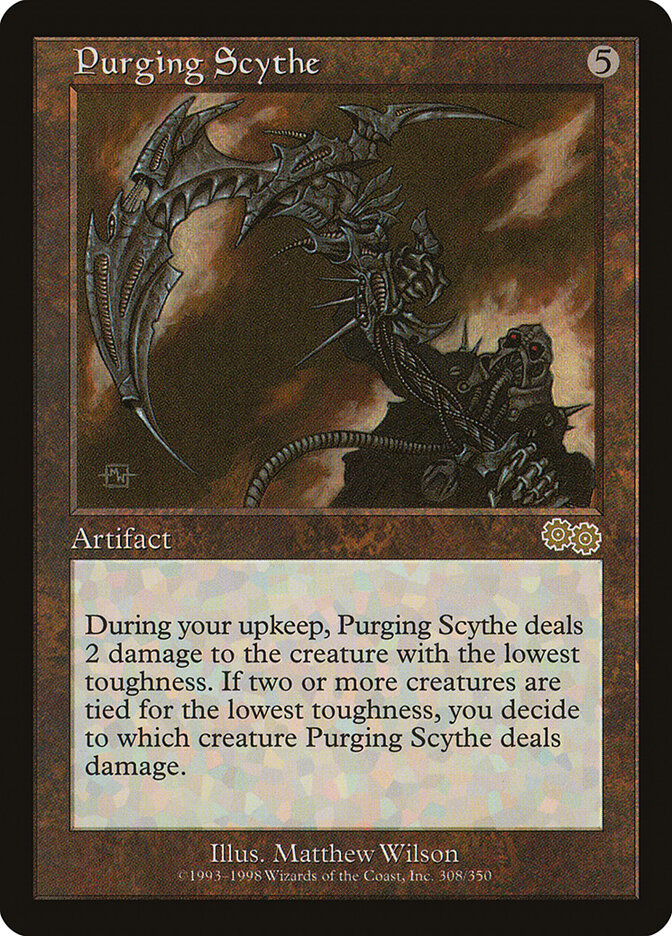 Purging Scythe card front