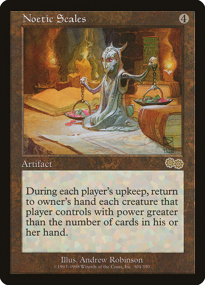 Noetic Scales card front