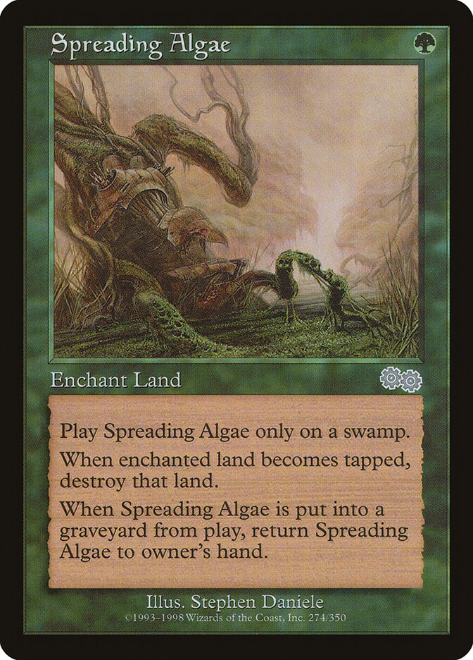 Spreading Algae card front