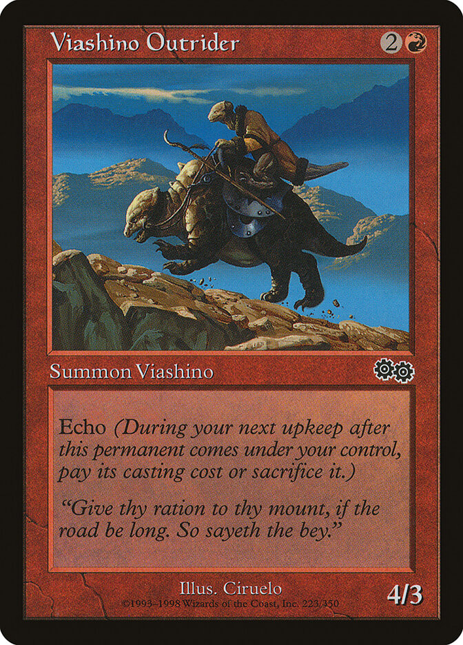 Viashino Outrider card front