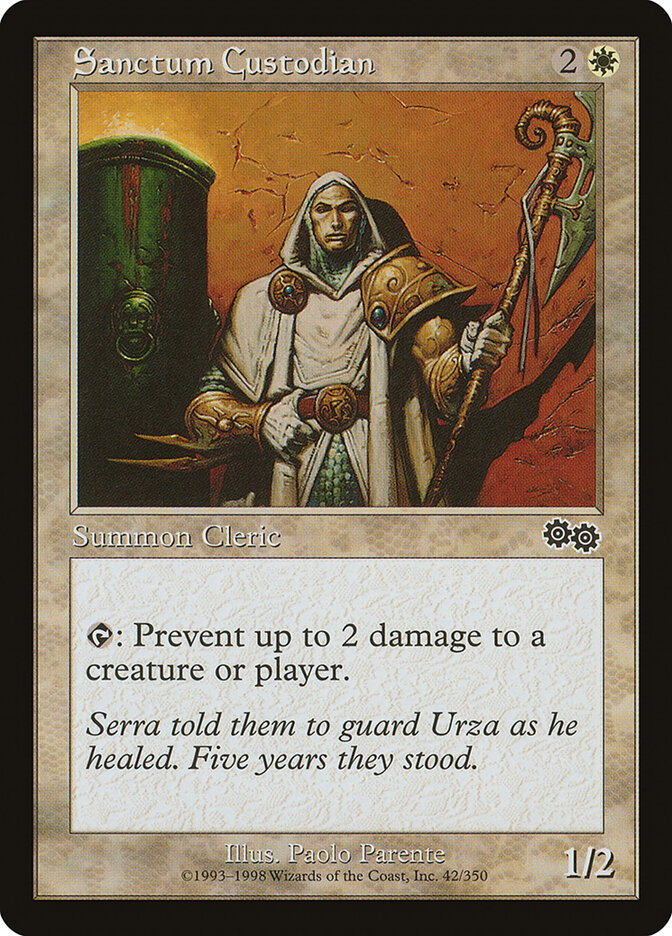 Sanctum Custodian card front