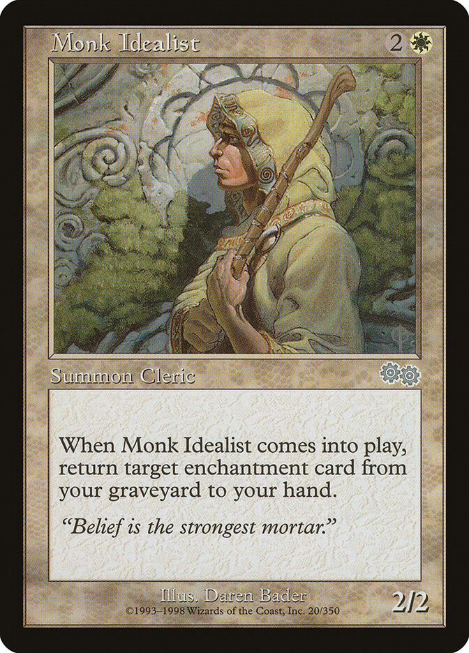 Monk Idealist card front