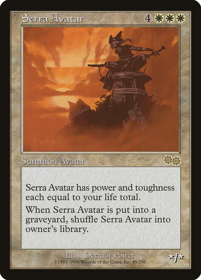 Serra Avatar card front