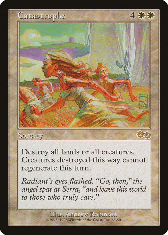 Catastrophe card front