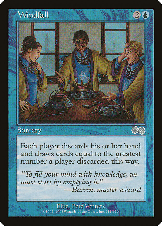 Windfall card front