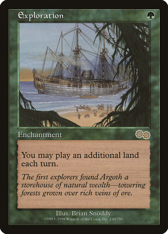 Exploration card front