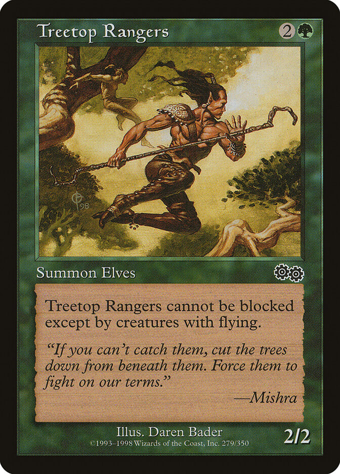 Treetop Rangers card front