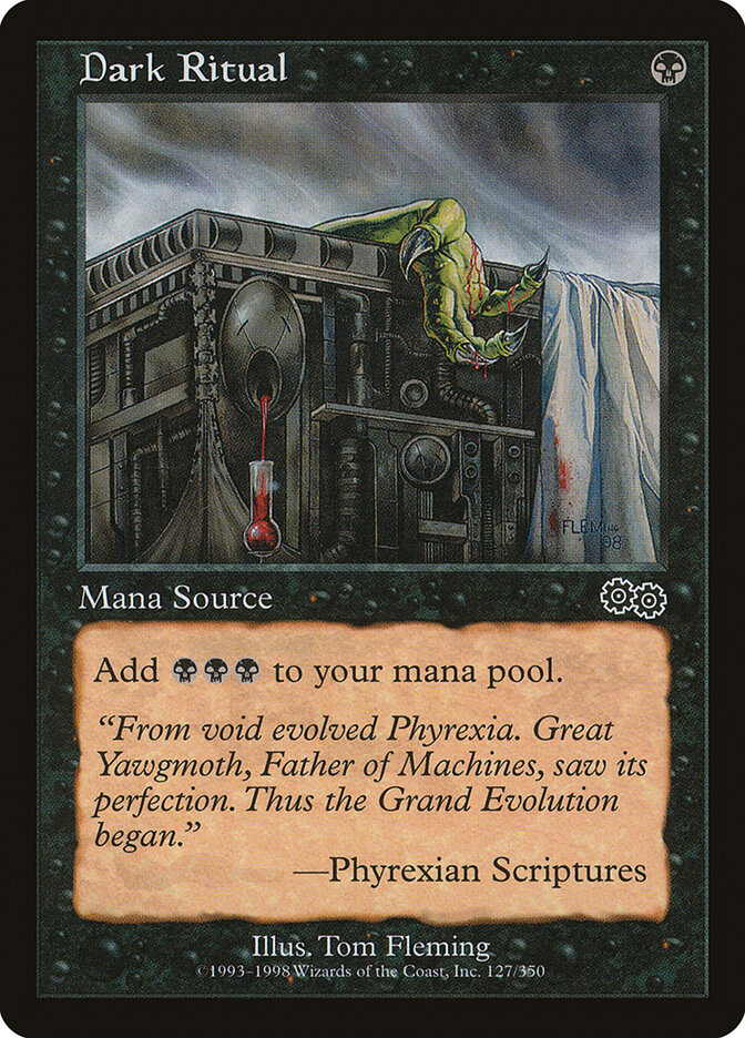 Dark Ritual card front