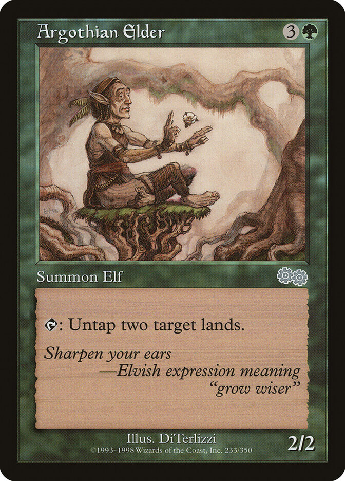 Argothian Elder card front