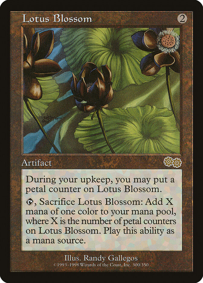 Lotus Blossom card front