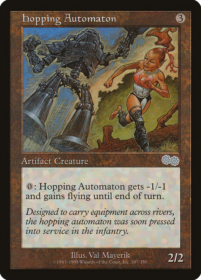 Hopping Automaton card front