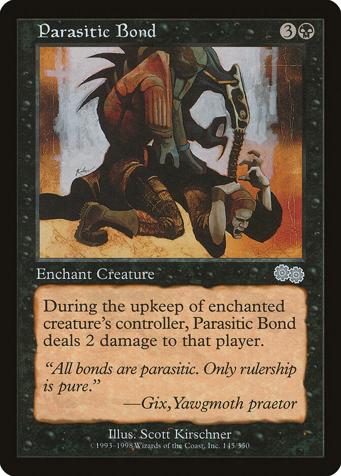 Parasitic Bond card front