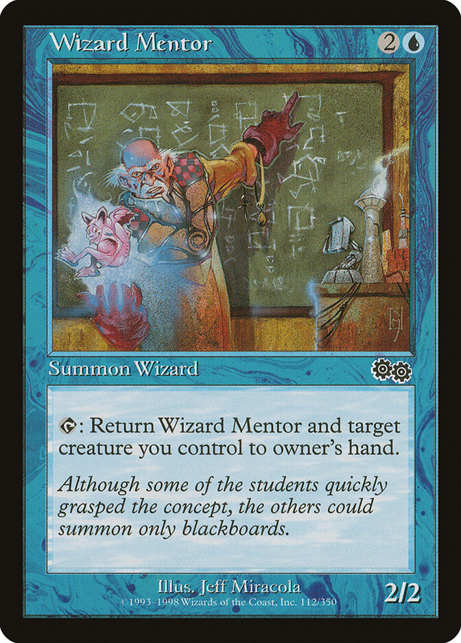 Wizard Mentor card front