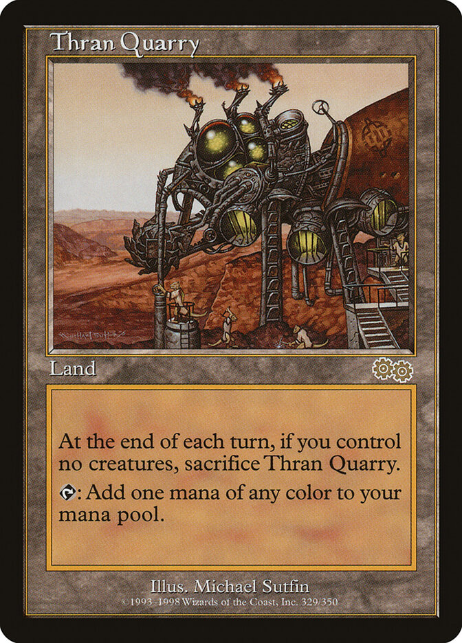 Thran Quarry card front