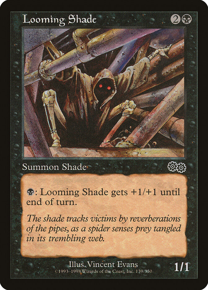 Looming Shade card front