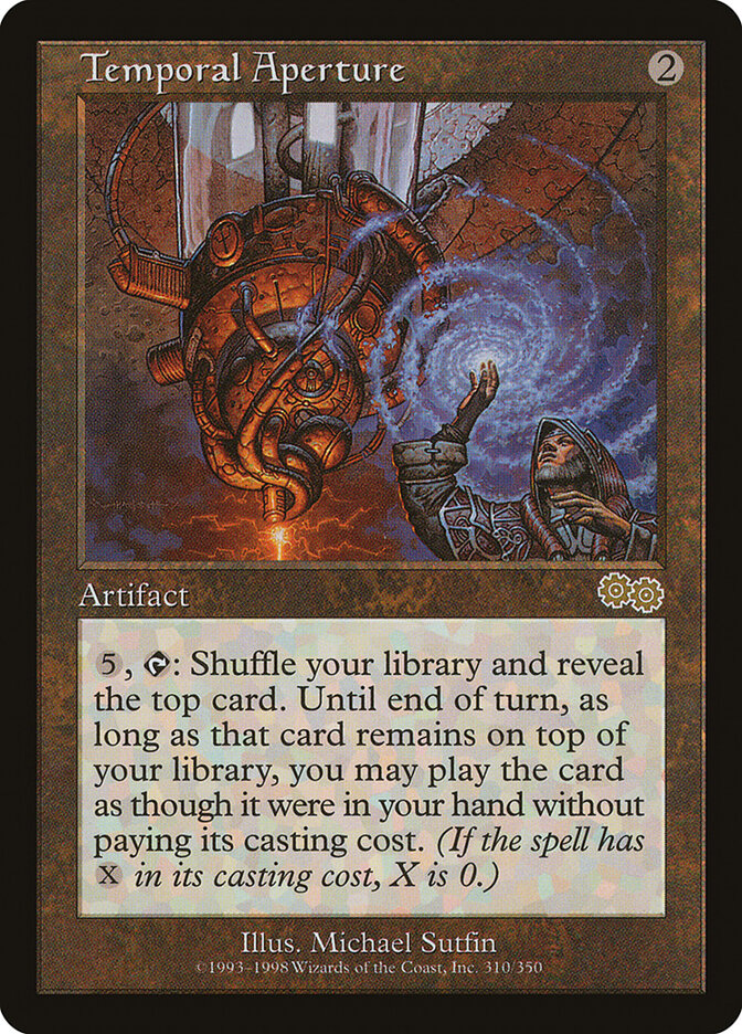 Temporal Aperture card front