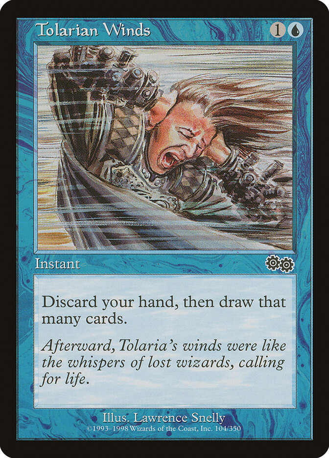 Tolarian Winds card front