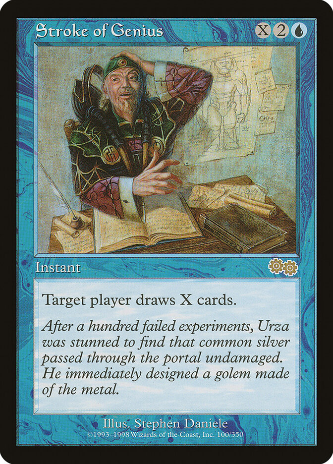Stroke of Genius card front
