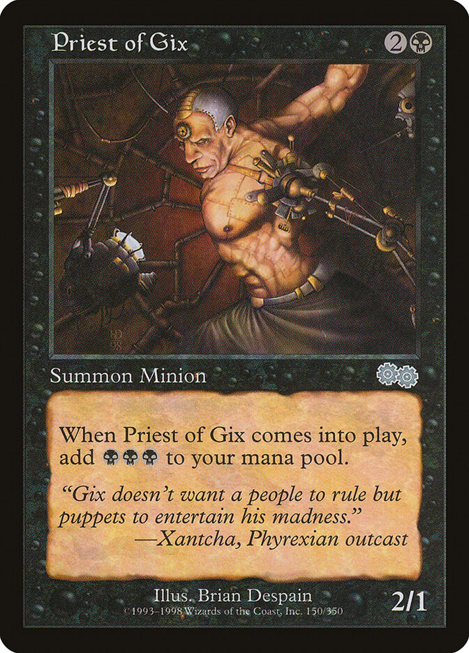 Priest of Gix card front