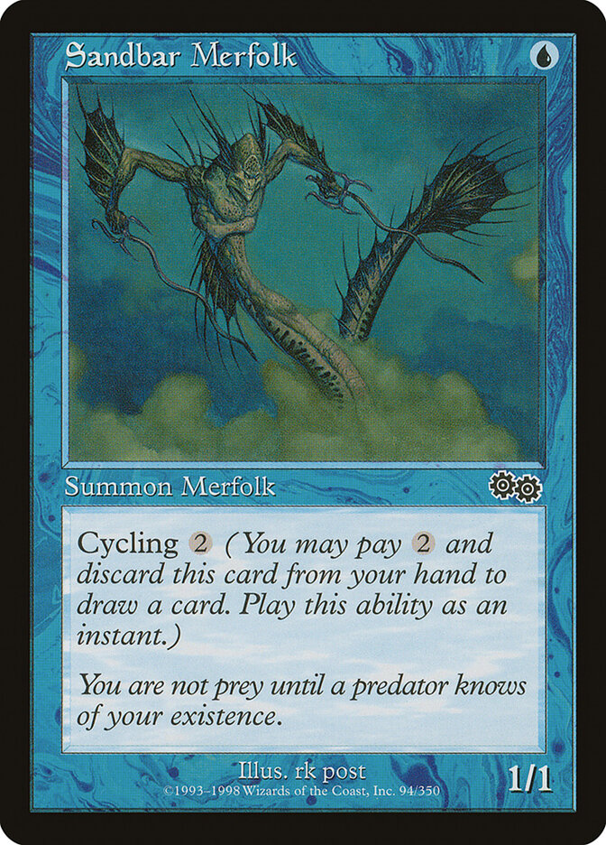 Sandbar Merfolk card front