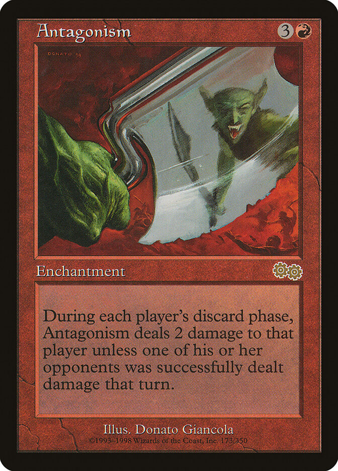Antagonism card front
