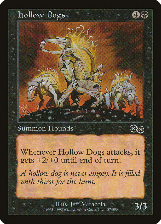 Hollow Dogs card front
