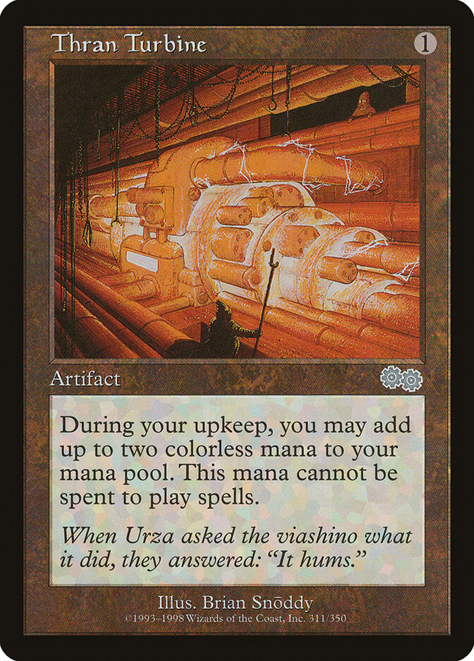 Thran Turbine card front