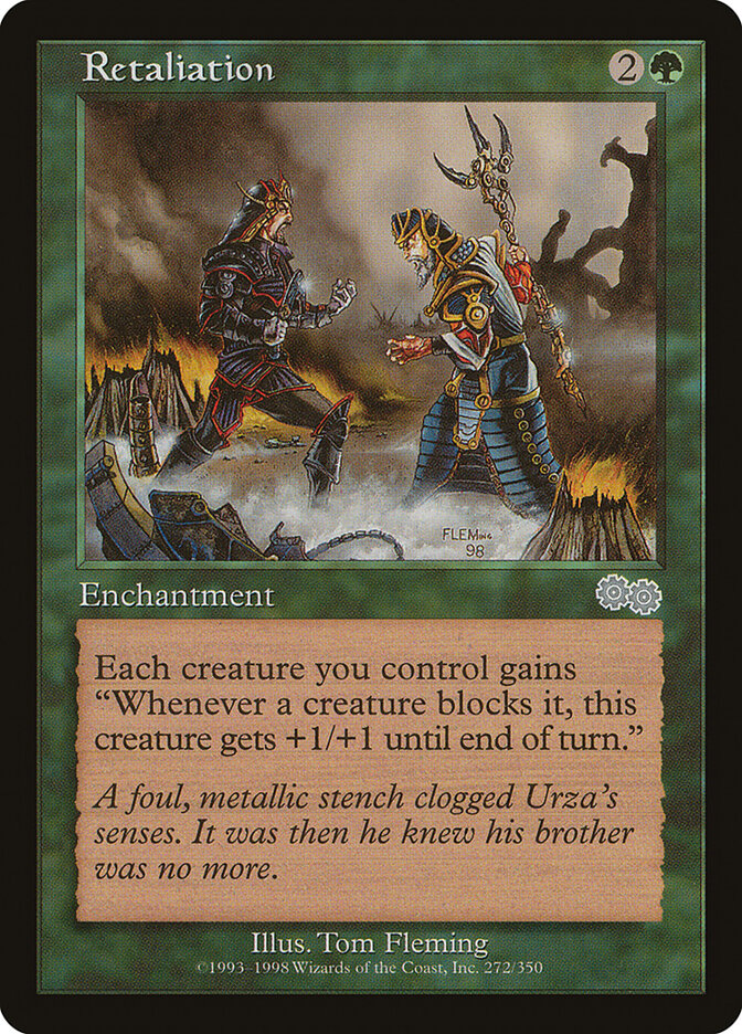 Retaliation card front
