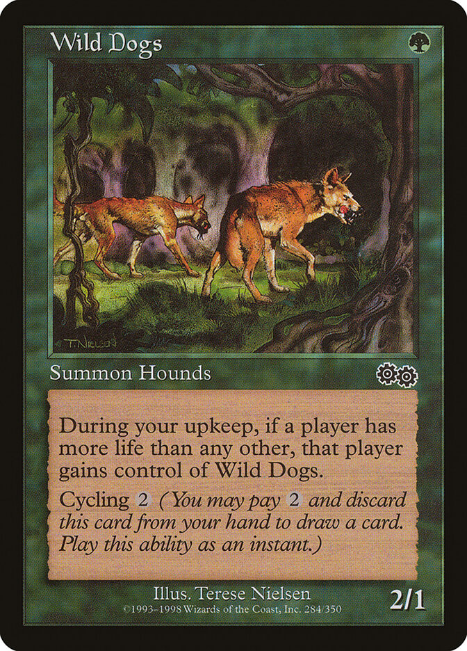 Wild Dogs card front