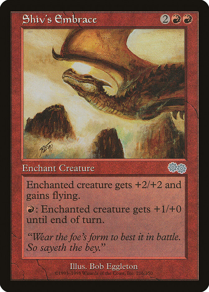 Shiv's Embrace card front