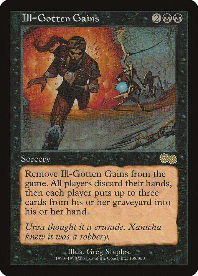 Ill-Gotten Gains card front