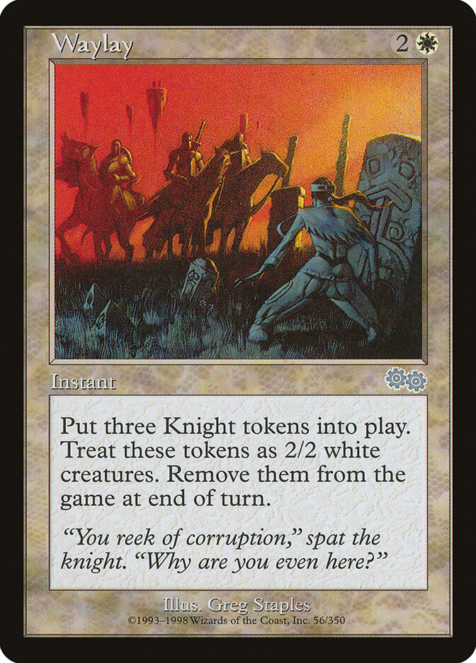 Waylay card front