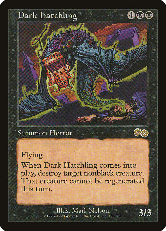 Dark Hatchling card front