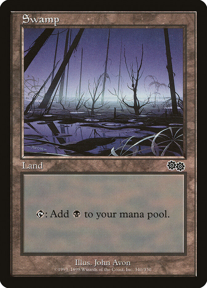 Swamp card front