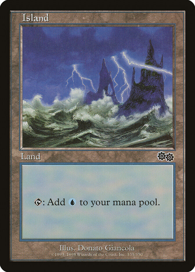 Island card front