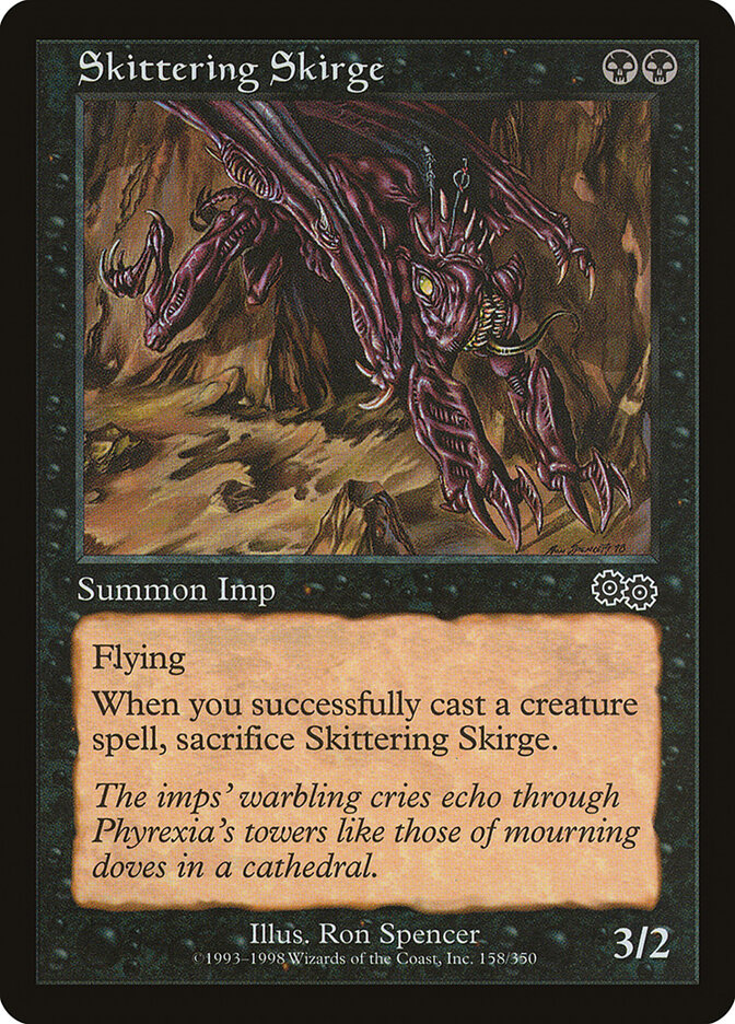 Skittering Skirge card front