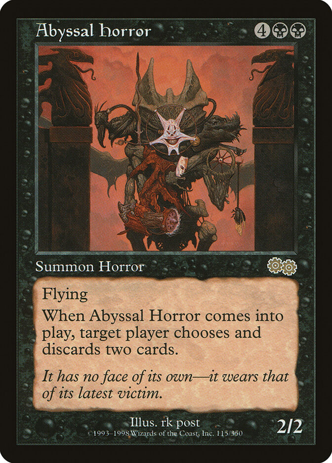 Abyssal Horror card front