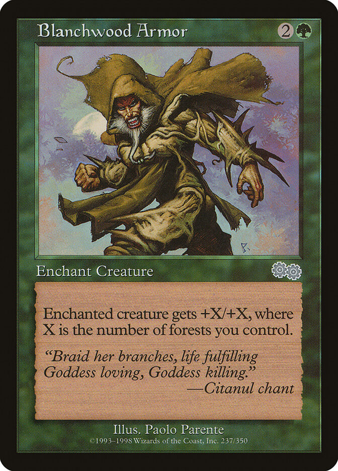 Blanchwood Armor card front