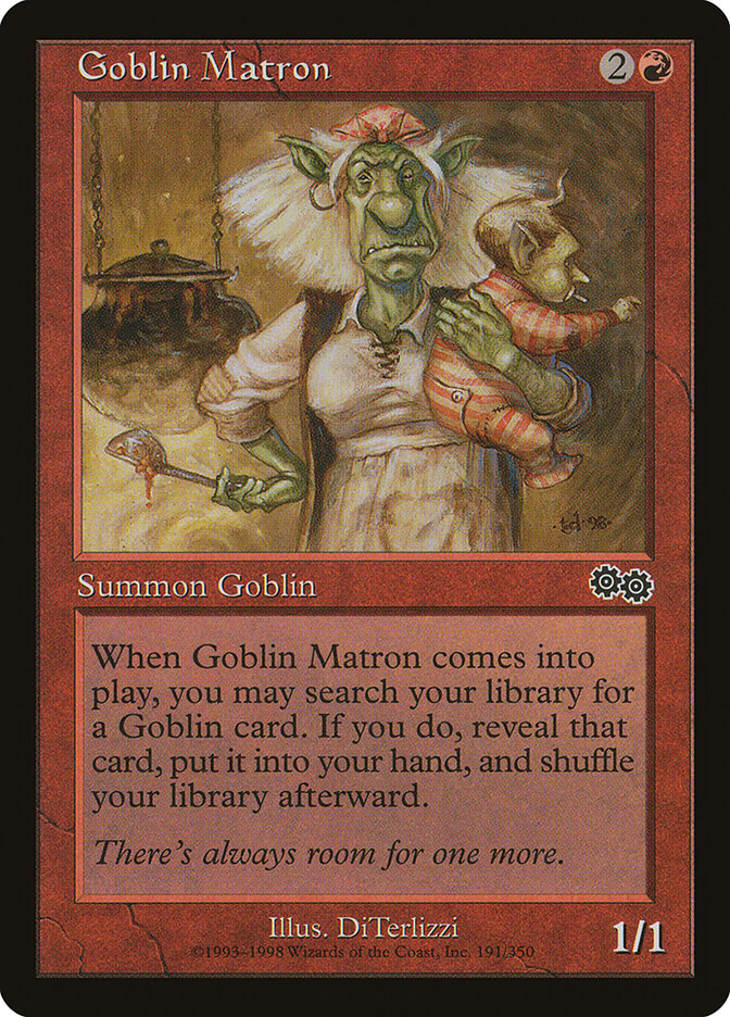 Goblin Matron card front