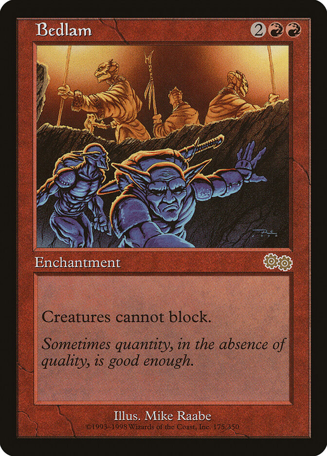 Bedlam card front