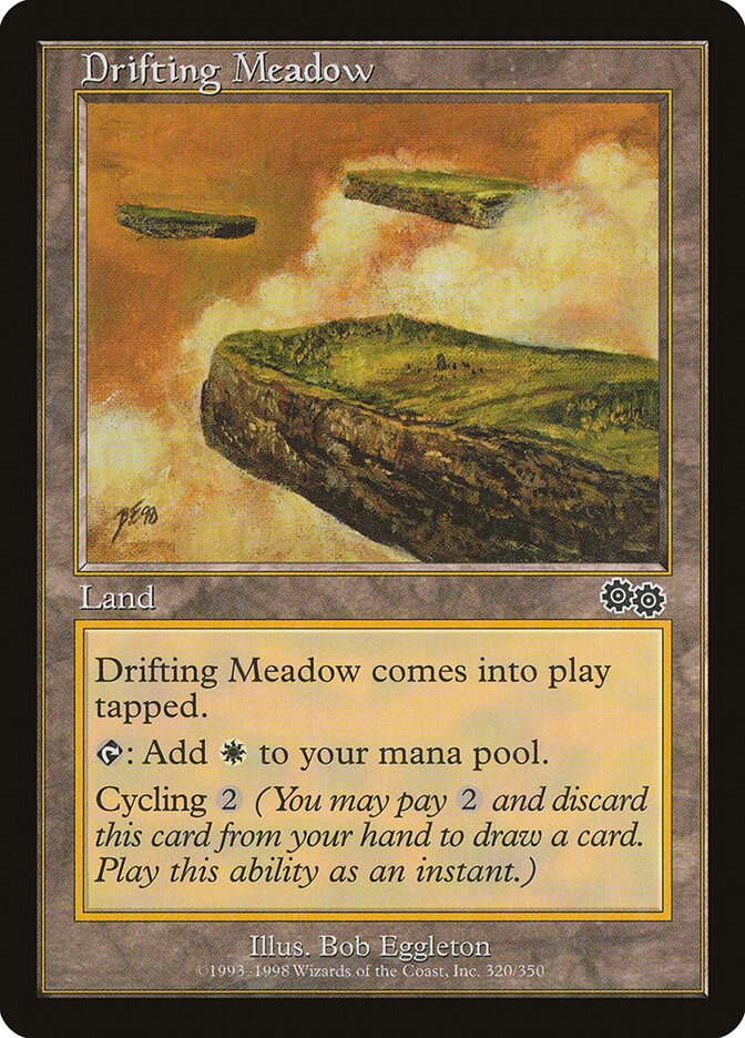 Drifting Meadow card front