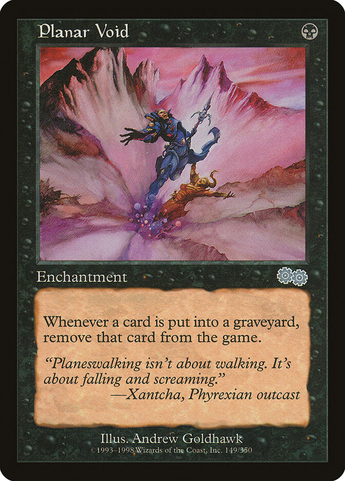 Planar Void card front
