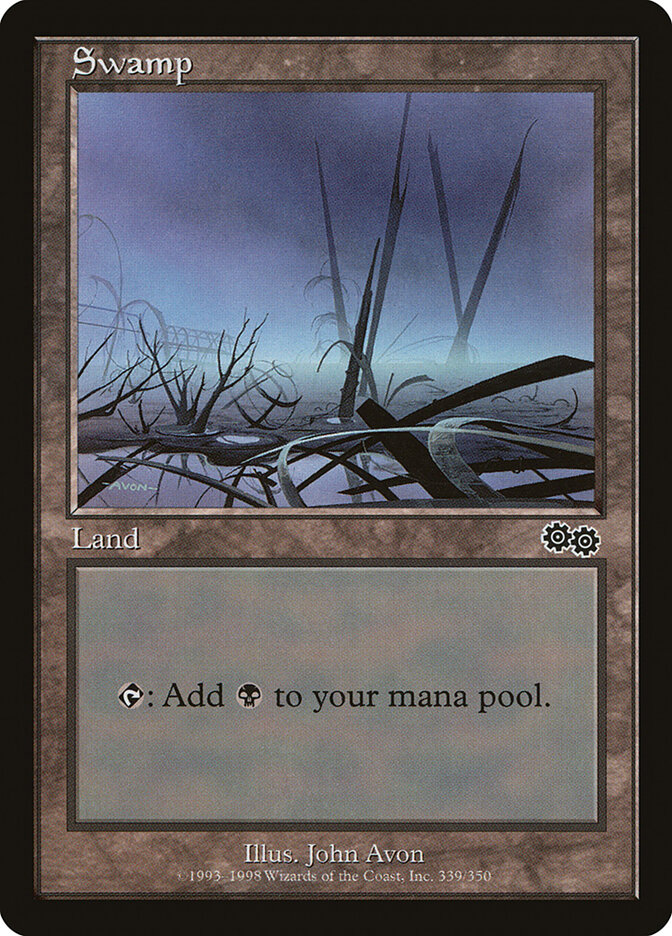 Swamp card front