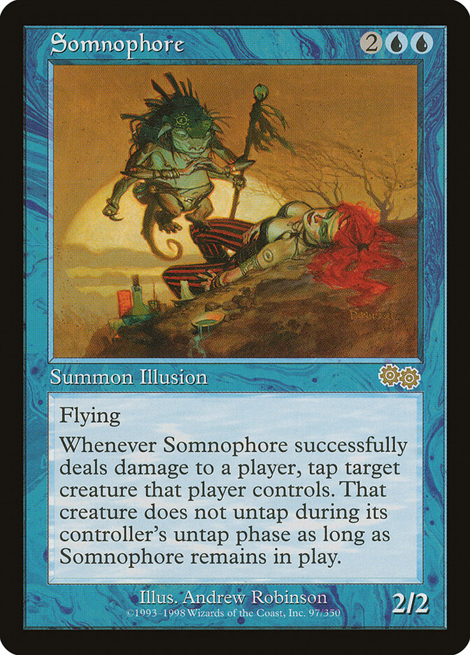 Somnophore card front